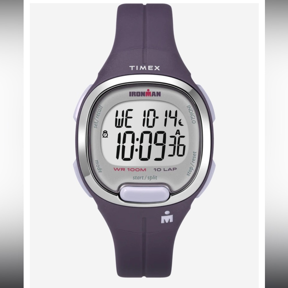 Timex Ironman Digital Watch in Deep Purple